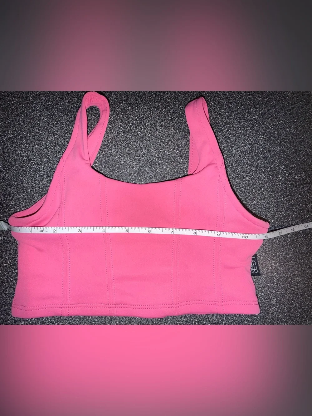 Tiger Friday Dance Pink Bra Top Size Child Large